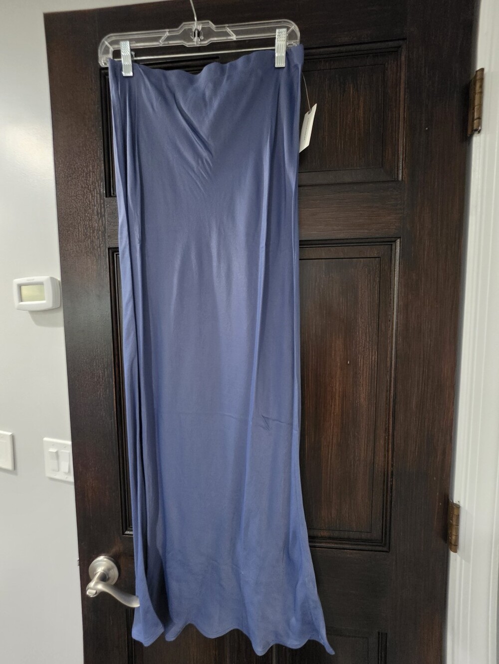 Women’s Maxi Skirt in Slate Blue